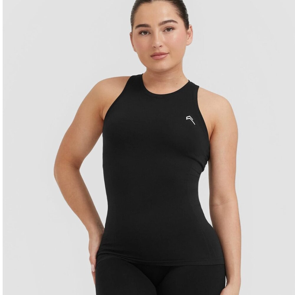 Oner Active - Go To Seamless Fitted High Neck Tank Top - Size S
